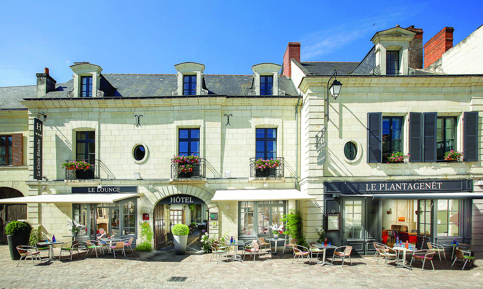Hôtel La Croix Blanche Fontevraud 4