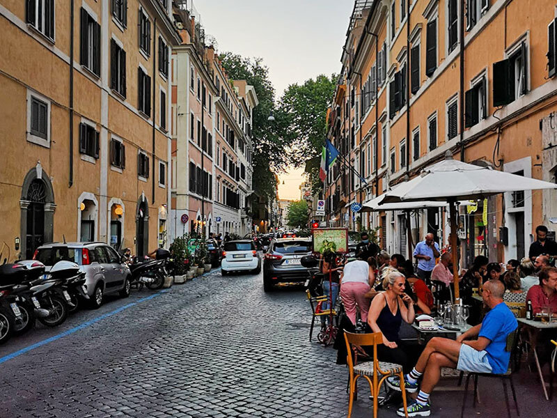 Flatinrome Trastevere Complex Deluxe Rooms 3