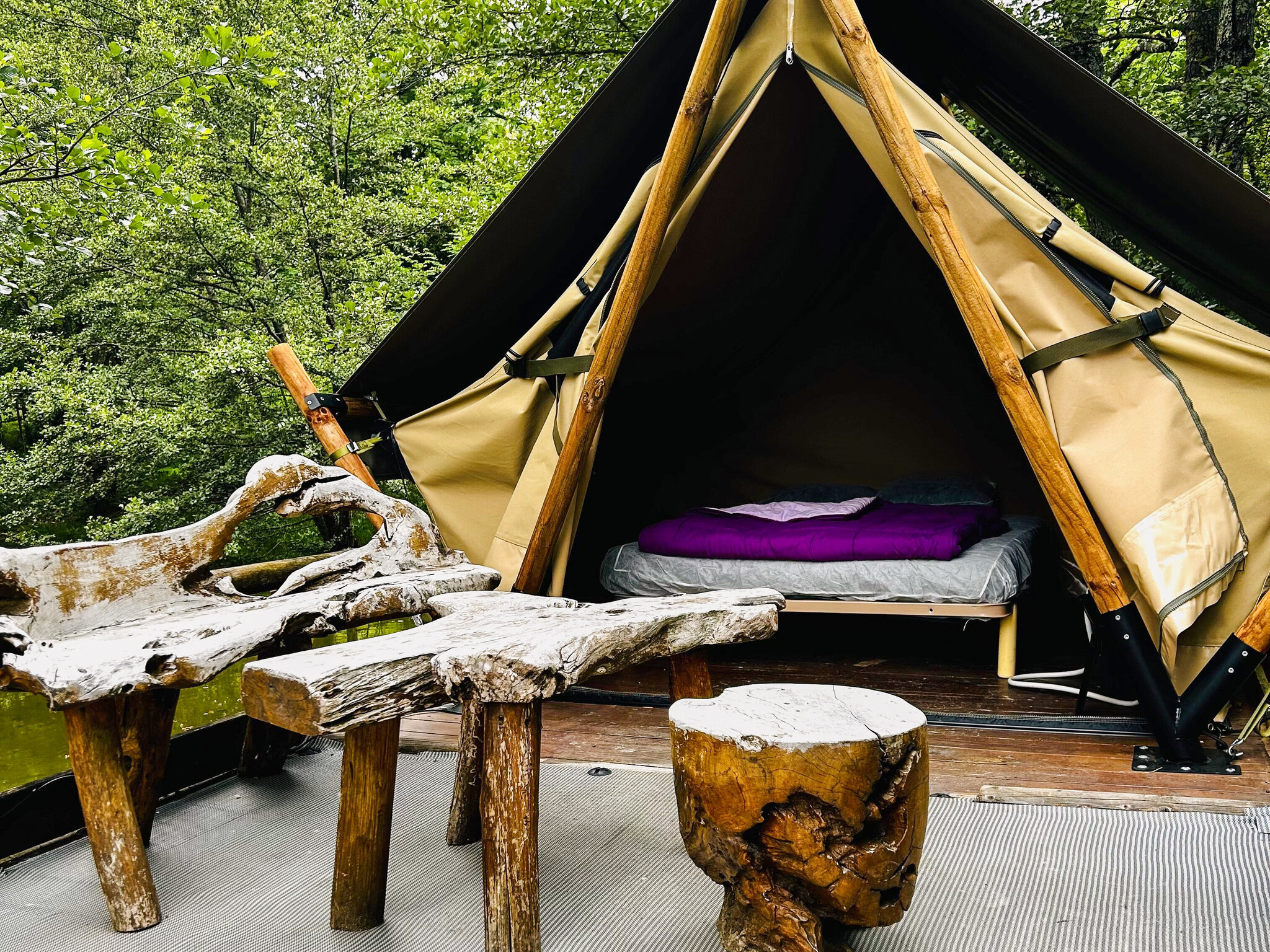Camping L'Étang de la Fougeraie